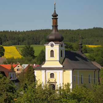 Kostel v Radešínské Svratce