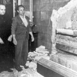 Rakev Pallottiho po rozebrání hrobu